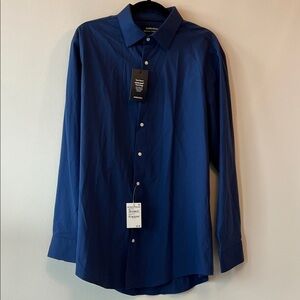Nordstrom Navy Blue Dress Shirt